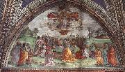 GHIRLANDAIO, Domenico Death and Assumption of the Virgin oil